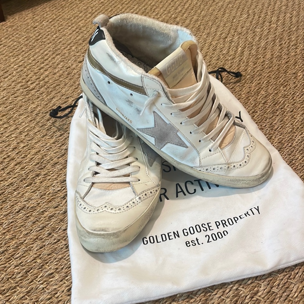 Lightly worn Golden Goose Sneakers - comes with original bag